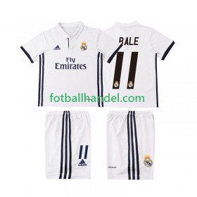 Barn Fotballdrakter Real Madrid BALE 11 2016 2017 Hjemme Retro Kortermet